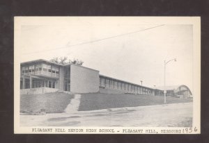 PLEASANT HILL MISSOURI MO. HIGH SCHOOL BUILDING VINTAGE POSTCARD