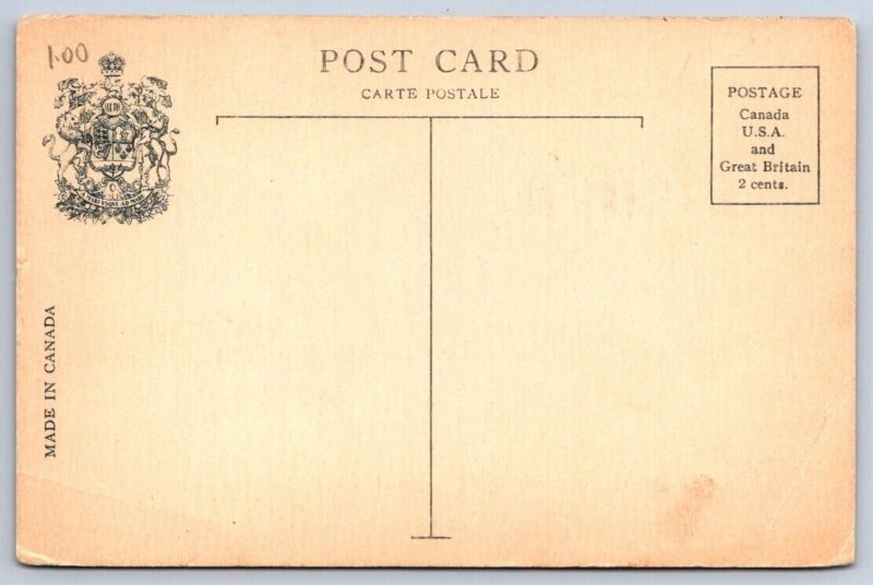 Waterfront, Saint John, New Brunswick, Vintage Postcard