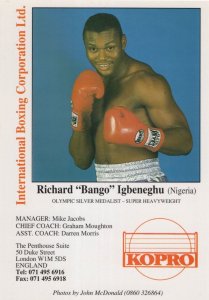 Richard Bango Igbeneghu Olympic Games Boxing Heavyweight Agency Photo