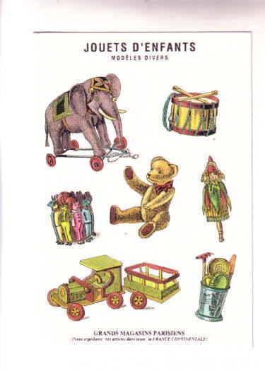 Wooden Baby Toys, French, Elephant, Clown, Teddy Bear, Drum, Soldiers, Truck | Topics - Games & Toys - Toys, Postcard / HipPostcard Wooden Baby Toys, French, Elephant, Clown, Teddy Bear, Drum, Soldiers, Truck | Topics - Games & Toys - Toys, Postcard / HipPostcard