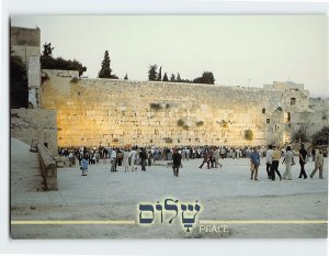 Postcard Western Wall, Jerusalem, Israel