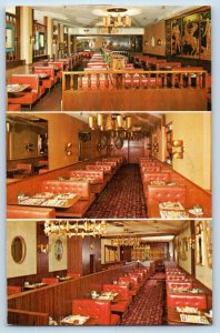 Boston Massachusetts Postcard Dini's Downtown Sea Food Restaurant 1977 Vintage
