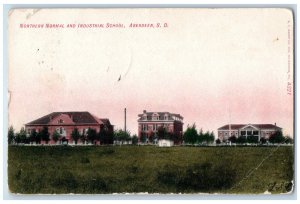 1909 Northern Normal and Industrial School Aberdeen SD Ashton SD Postcard