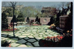 Chicago Illinois Postcard Tally-Ho Evanston Park Ridge University c1940 Vintage