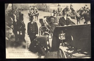 ROY068 - King Edward VII - Arrival of the King & President in Paris - postcard