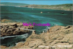 Australia Postcard - Greetings From Yallingup. Posted RR20350