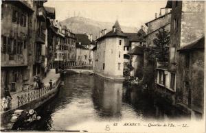 CPA ANNECY Quartier de l'Ile (618743)