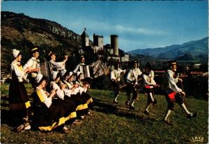 CPM Danse de Gantchous - devant le Chateau de FOIX (216659)