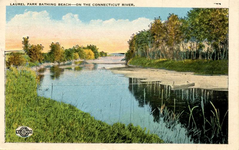 MA - Laurel Park. Bathing Beach on the Connecticut River