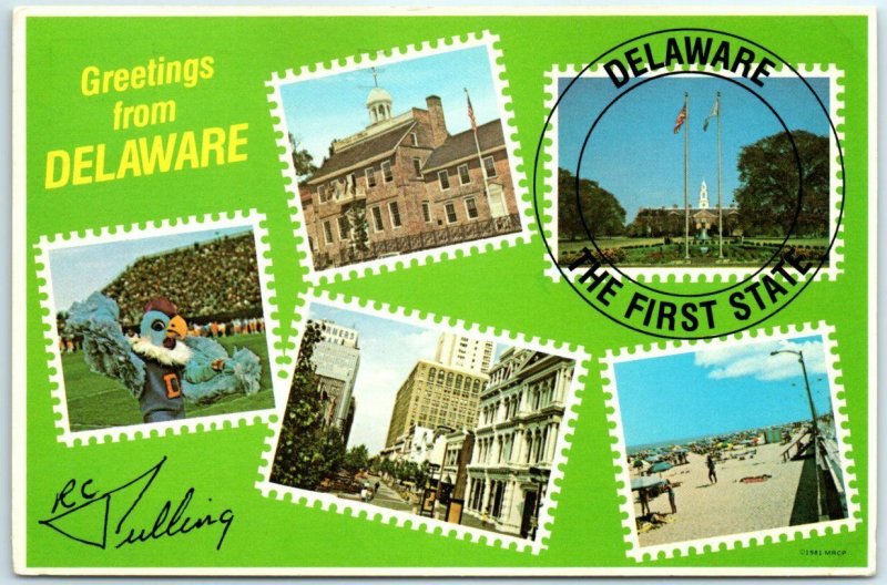 M-38473 Greetings from Delaware