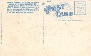 Grand Central Station Chicago, IL., USA Chicago Train Unused 