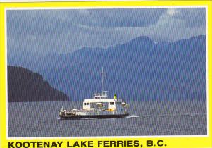 Canada Ferry M V Balfour Kootenay Bay Ferries British Columbia