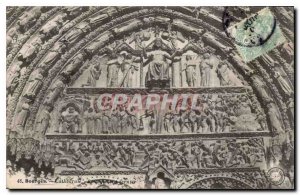 Old Postcard Bourges Cathedral