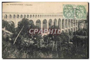 Postcard Old Roquefavour Aqueduct