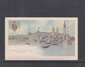 LOUISIANA PURCHASE EXPOSITION,WORLD'S FAIR,1904, PALACE OF VARIED INDUSTRIES ppc