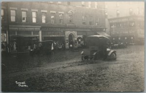 PITTSFIELD MA NORTH STREET ANTIQUE REAL PHOTO POSTCARD RPPC