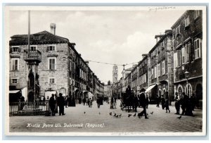c1920's King Peter Uli Dubrovnik(Ragusa) Croatia Unposted RPPC Photo Postcard