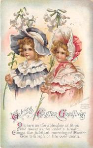 Ellen H Clapsaddle, Easter Greetings Holiday 1913 