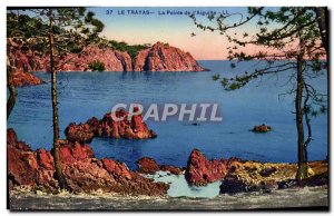 Old Postcard Trayas De La Pointe I & # 39Aiguille