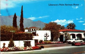 Postcard Liberace's Palm Springs Home, California