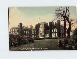 Postcard Cumberland Lodge Great Park Windsor England