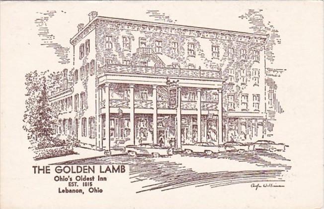 Ohio Lebanon The Golden Lamb Ohio's Oldest Inn Established 1815