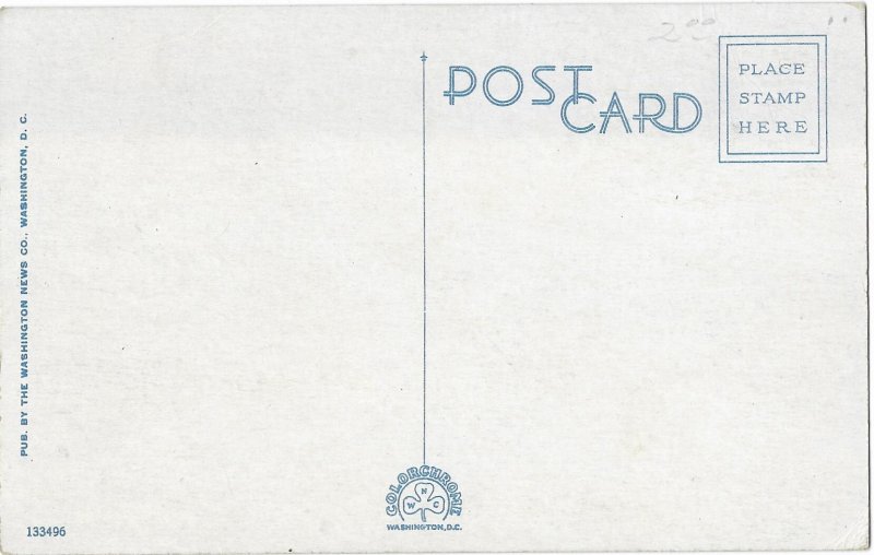 Pennsylvania Ave from Treasury Building Washington DC