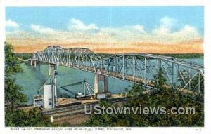 Mark Twain Memorial Bridge in Hannibal, Missouri