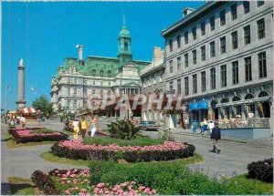 Modern Postcard Montreal Quebec Old Montreal