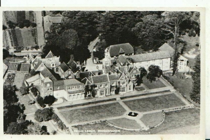 Hertfordshire Postcard - Aerial View of High Leigh - Hoddesdon - RP - Ref 14036A