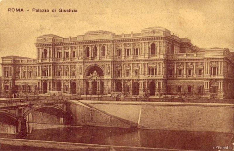 ROME, ITALY PALAZZO di GIUSTIZIA