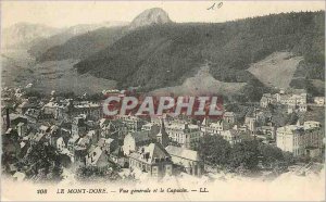 Old Postcard Le Mont Dore Vue Generale and Capuchin