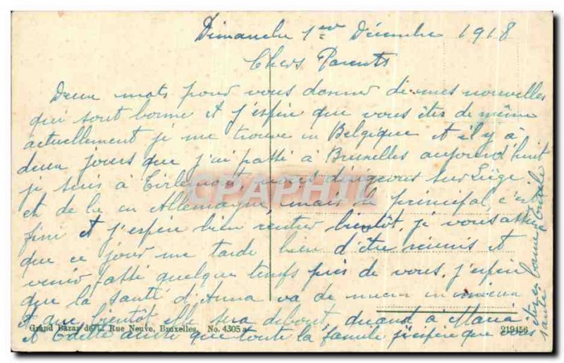 Old Postcard Brussels Stock Exchange