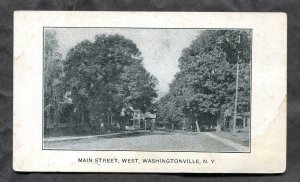 h2730 - WASHINGTONVILLE NY c1903 Main Street West. Orange County