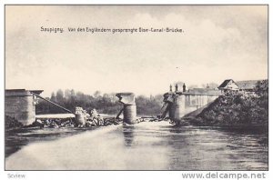 Von Den Englandern Gesprengte Oise- Canal- Brucke, Saupigny (Vaud), Switzerla...