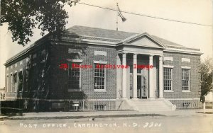 ND, Carrington, North Dakota, RPPC, Post Office Building, Photo No 3300