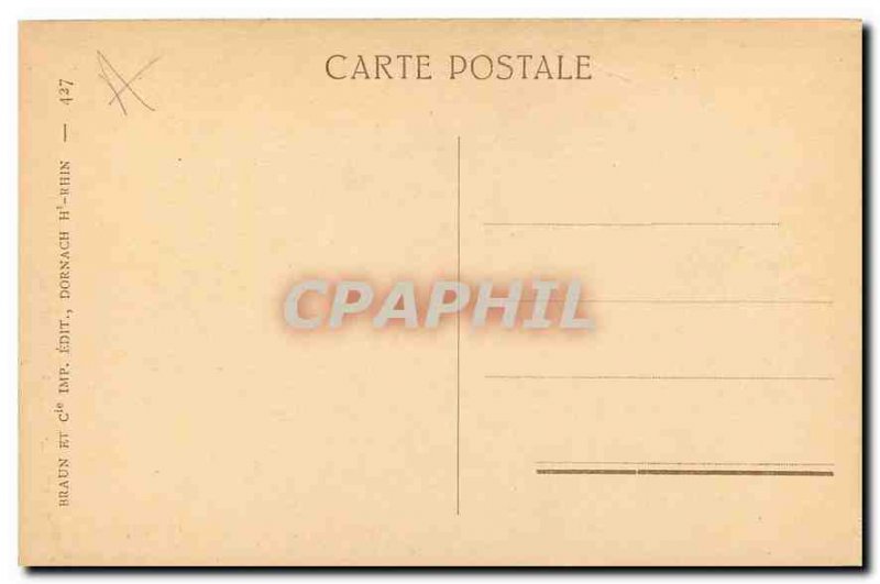 Old Postcard Thann Rue Gerthoffer