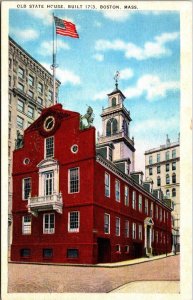 Massachusetts Boston Old State House Built 1713