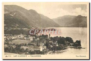 CARTE Postale Old Lake Annecy Talloires Vue Generale