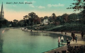 Scotland Queen's Park Ponds Glasgow 04.42