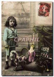 Old Postcard Fun Children Doll