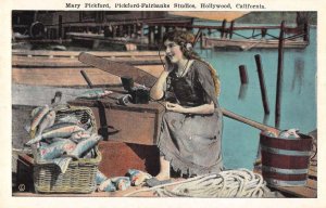 Hollywood California Mary Pickford Pickford Fairbanks Studios Postcard AA29483