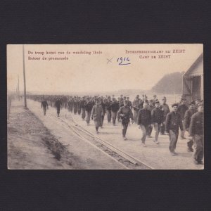 NETHERLANDS, Postcard, Return from walk, Camp Zeist, Used