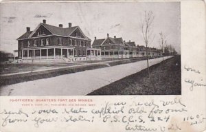 Iowa Des Moines Officers Quarters Fort Des Moines 1906