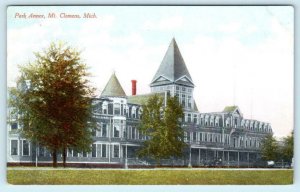 MT. CLEMENS, Michigan MI ~ PARK HOTEL ANNEX ca 1910s Macomb County  Postcard