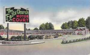 The Falls Church Motor Court Motel 52 Rooms Falls Church Virginia