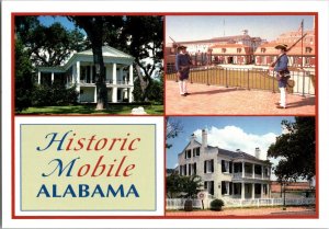 Continental Postcard Historic Mobile, Alabama CF1