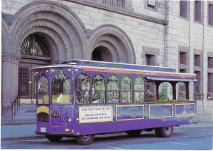 US Unused. Albany, New York. Albany City Trolley.  Nice.