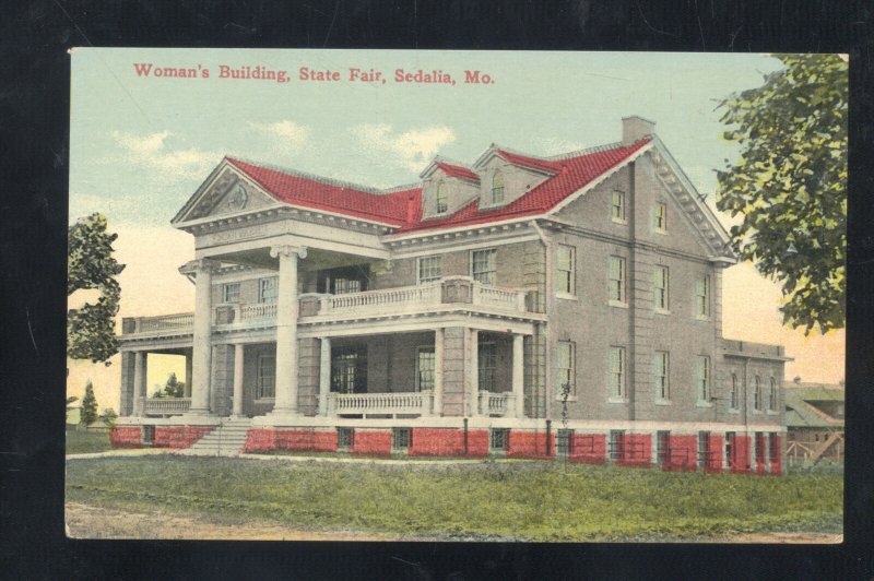 Sedalia Missouri State Fair Women's Building Concordia MO. Vintage