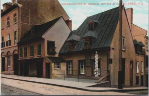 Canada Headquarters Of General Montcalm In Quebec Vintage Postcard C088